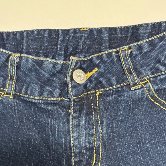 Disney Wizards of Waverly Place Girls Skinny Jeans Size 12 Dark Wash Y2K - Picture 4 of 7